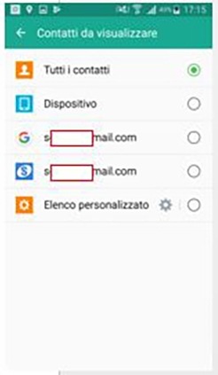 A questo punto bisogna selezionare il filtro da applicare