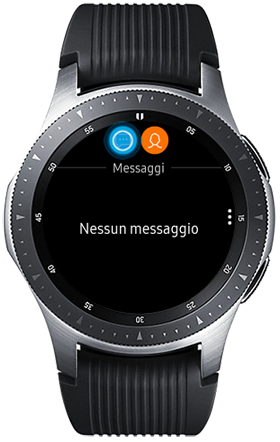 È possibile inviare messaggi con Galaxy Watch