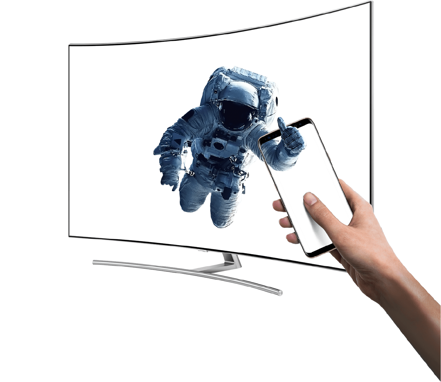 Купите телевизор Samsung QLED и получите смартфон Samsung в подарок