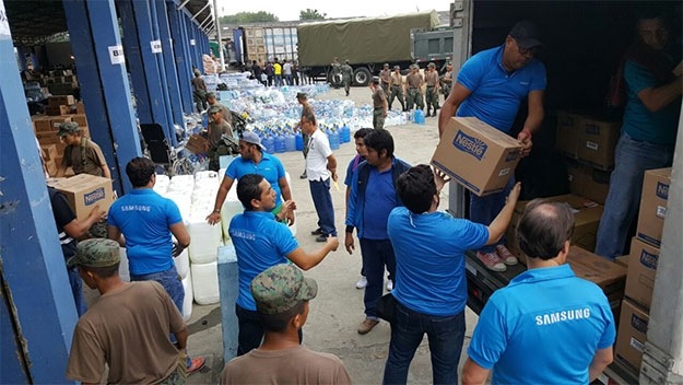 Respuesta Terremoto, Ecuador