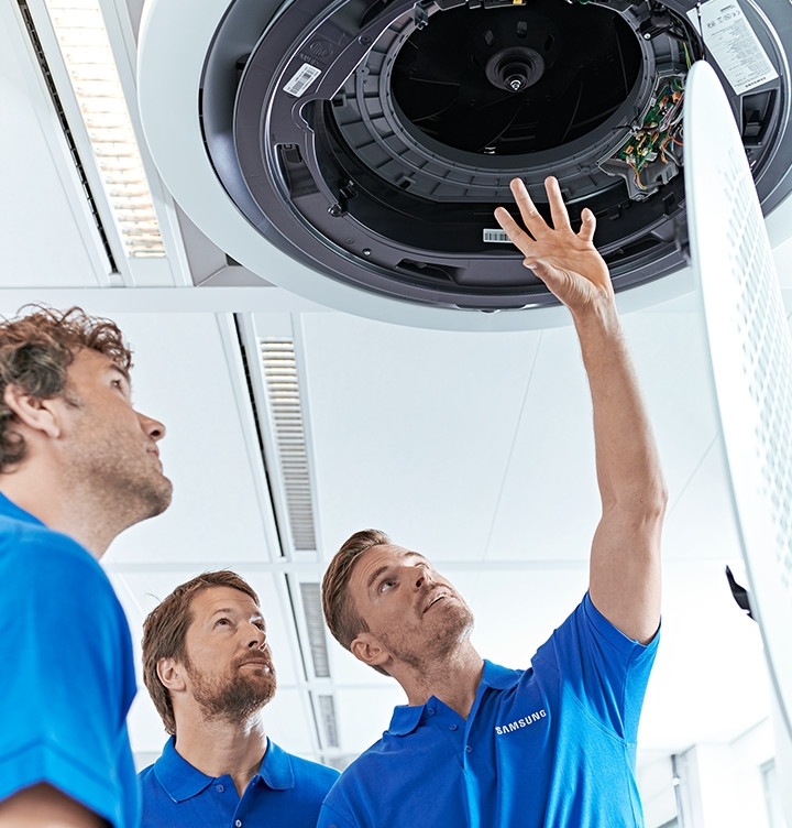 Información 3 sobre el instalador de aire acondicionado Air Care de Samsung
