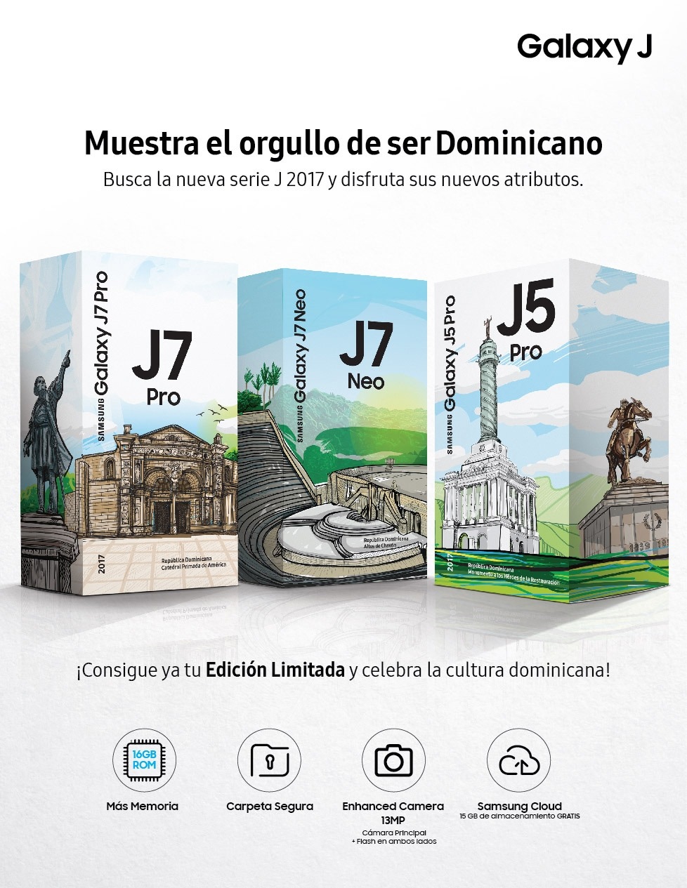 Samsung celebra la cultura dominicana con edición especial de cajas para teléfonos Galaxy J 2017 Samsung celebra la cultura dominicana con edición especial de cajas para teléfonos Galaxy J 2017