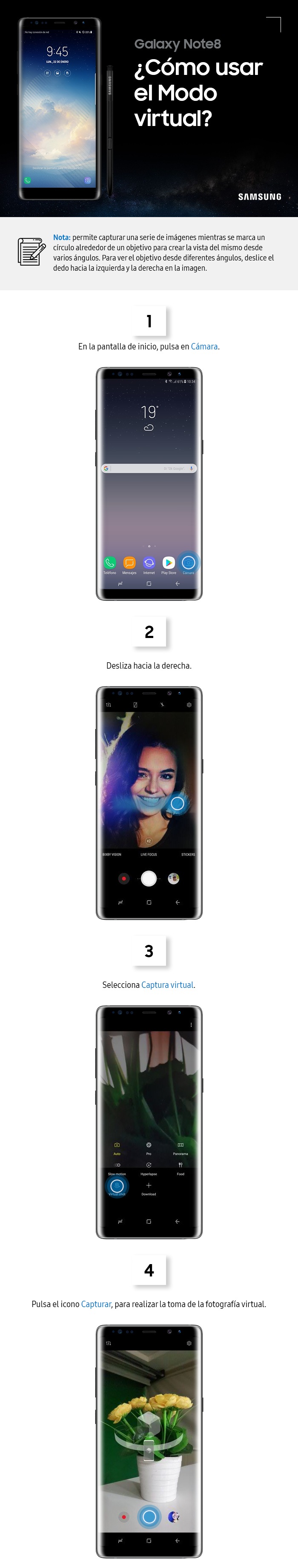 ¿Cómo usar el modo virtual?