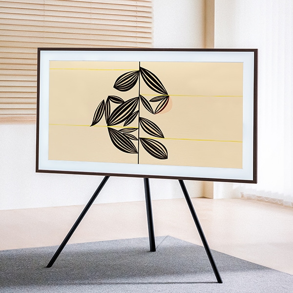 The Frame is displaying an artwork on screen.
