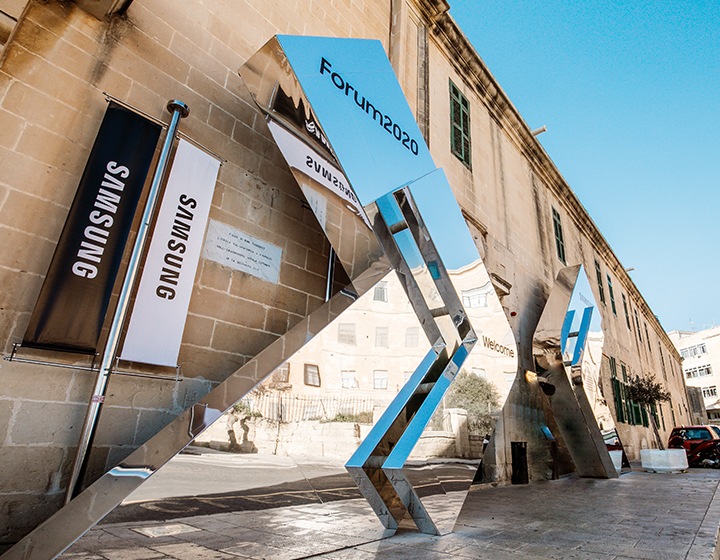 A photo of Mediterranean Conference Center in Valetta, Malta.