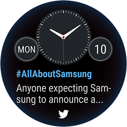 Twitter Trends app GUI