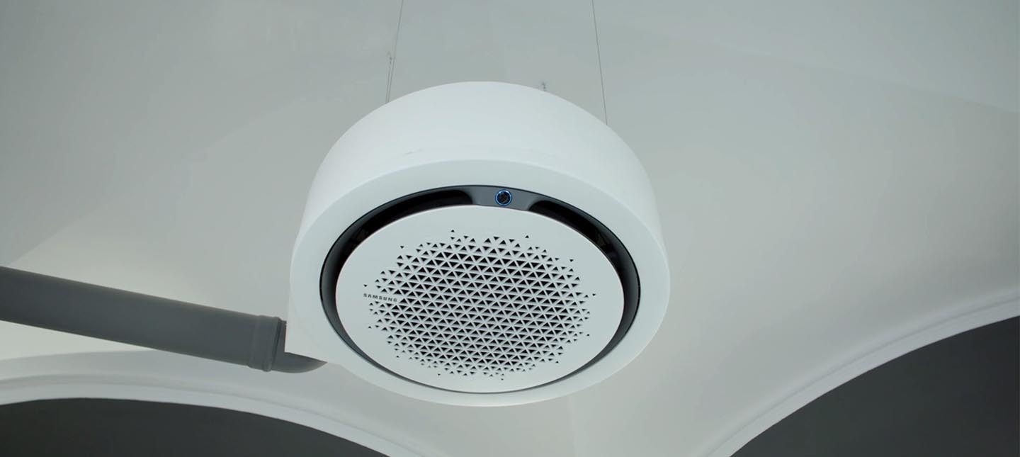 „Samsung“ oro kondicionierius Klimatas Kondicionavimo sistema 360 kasetė be menčių