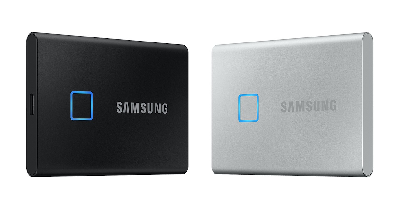 „Samsung“ pristatė „SSD T7 Touch“ nešiojamą duomenų kaupiklį su pirštų atspaudų skaitytuvu „Samsung“ pristatė „SSD T7 Touch“ nešiojamą duomenų kaupiklį su pirštų atspaudų skaitytuvu