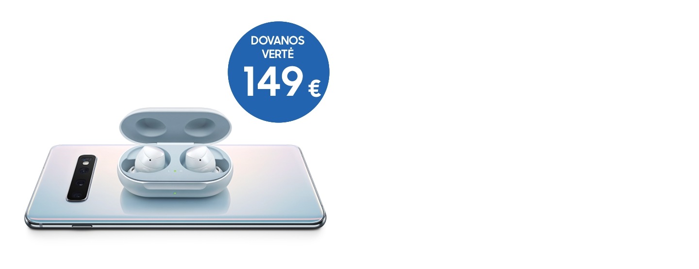 Pirkite Galaxy Tab S6 ir gaukite Galaxy Buds ausines dovanų
