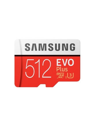 MicroSD EVO Memory Card with Adapter 512GB