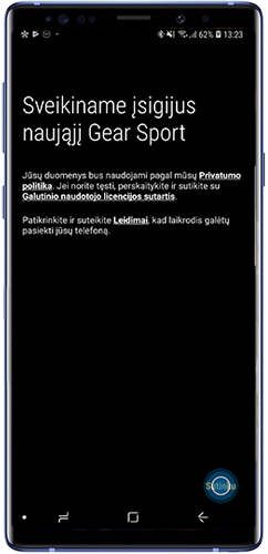 Palieskite „Sutinku“