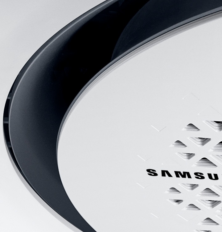 Samsung gaisa kondicionētāju klimats Gaisa uzlabošana 360 kasete Jaudīgs ventilators