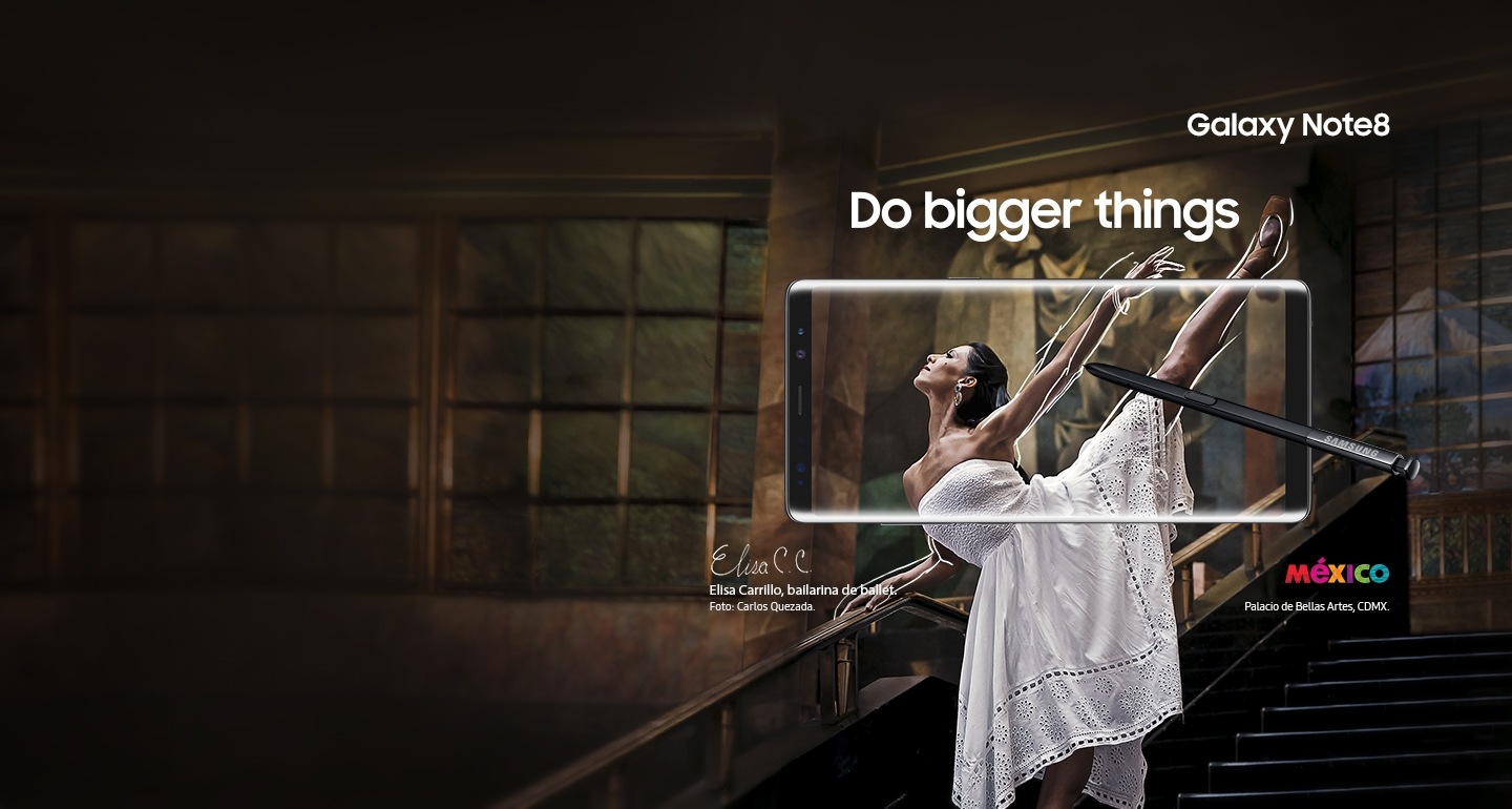 Estrena tu Galaxy Note8 con Telcel