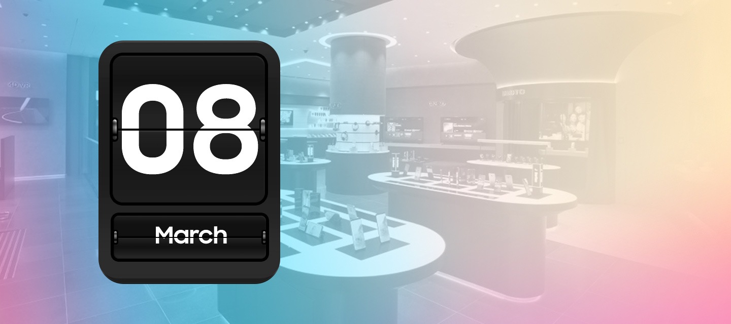 Lo último en innovación te espera este 8 de marzo, descúbrelo en Samsung Store.