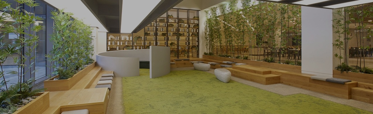 A key visual image of Eco-conscious Worksites page