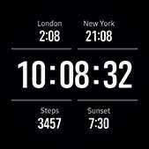 Dashboard watch face