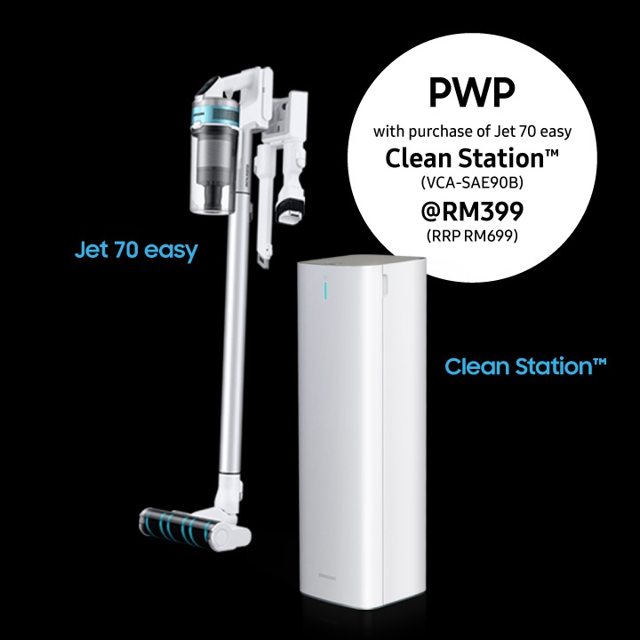 Samsung Jet 70 easy & Clean Station Samsung Jet 70 easy & Clean Station