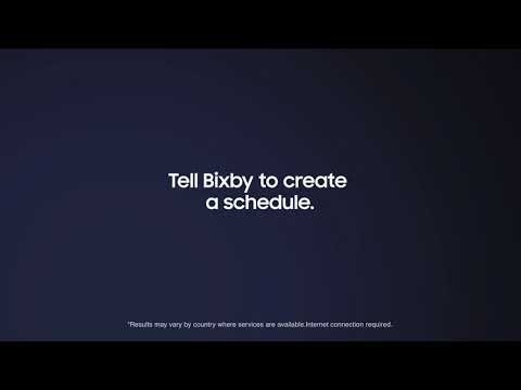 How to create your schedule with Bixby How to create your schedule with Bixby