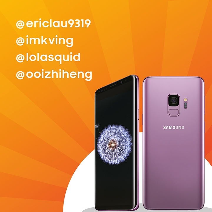 Samsung Malaysia Slurp Mee Contest winners