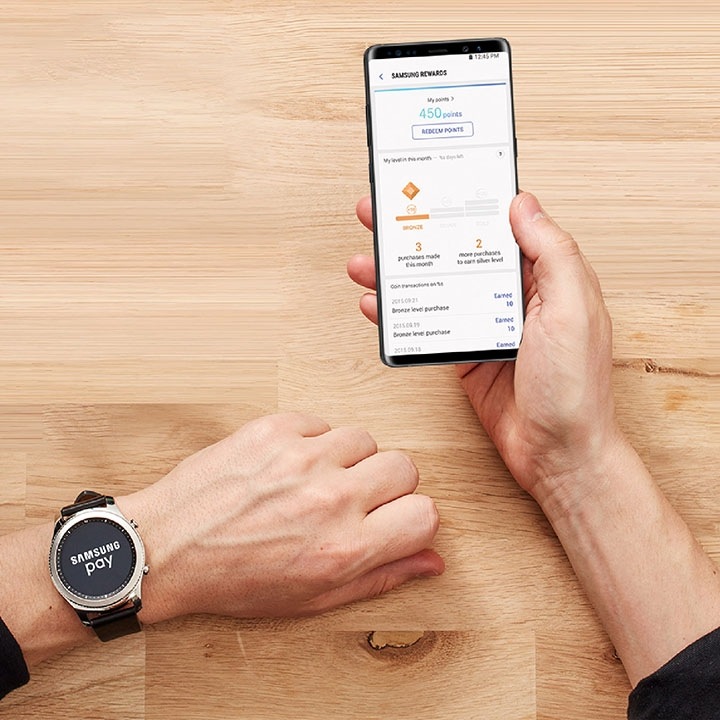 Samsung Pay Rewards x Gear