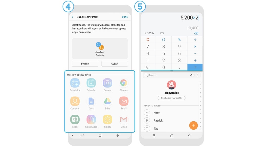 steps to use app pair
