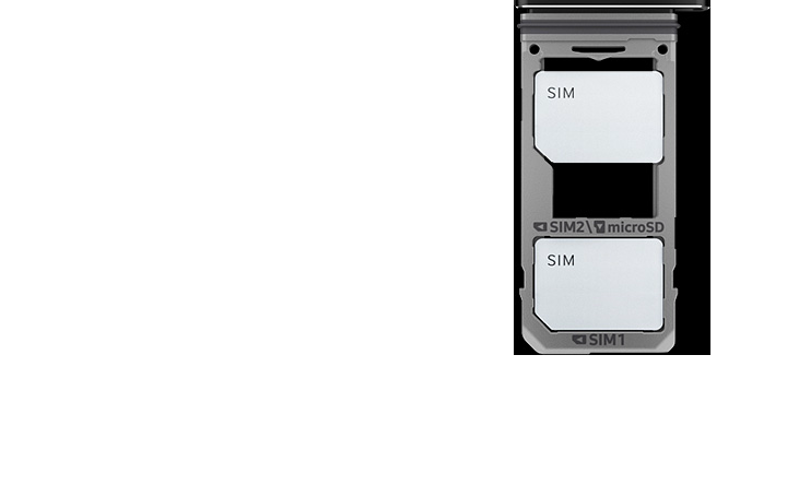 es/galaxy-note8-performance_dual_sim.jpg" alt="Image du logement de double SIM avec deux cartes SIM insérées