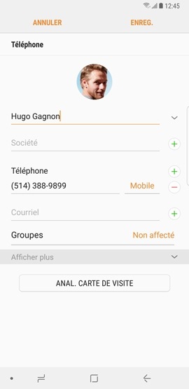 Comment attribuer une sonnerie différente à chaque contact sur mon Galaxy Note 8 ?