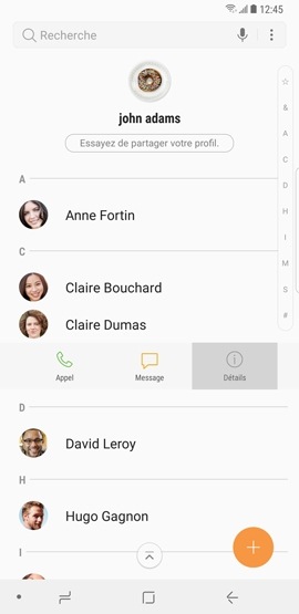 Comment attribuer une sonnerie différente à chaque contact sur mon Galaxy Note 8 ?