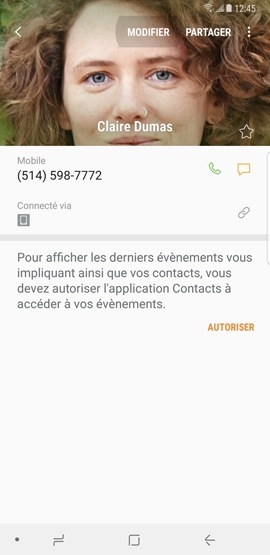 Comment attribuer une sonnerie différente à chaque contact sur mon Galaxy Note 8 ?