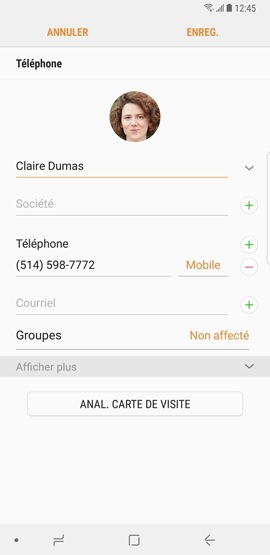 Comment attribuer une sonnerie différente à chaque contact sur mon Galaxy Note 8 ?