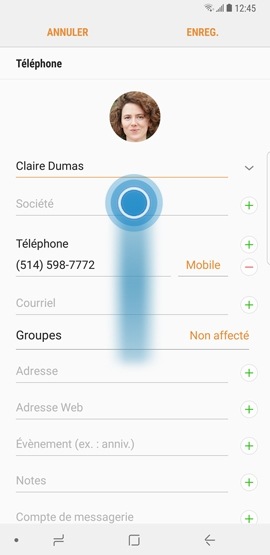 Comment attribuer une sonnerie différente à chaque contact sur mon Galaxy Note 8 ?