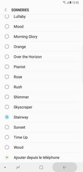 Comment attribuer une sonnerie différente à chaque contact sur mon Galaxy Note 8 ?