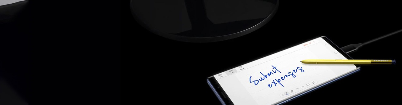 Note taken on Samsung Galaxy Note 9