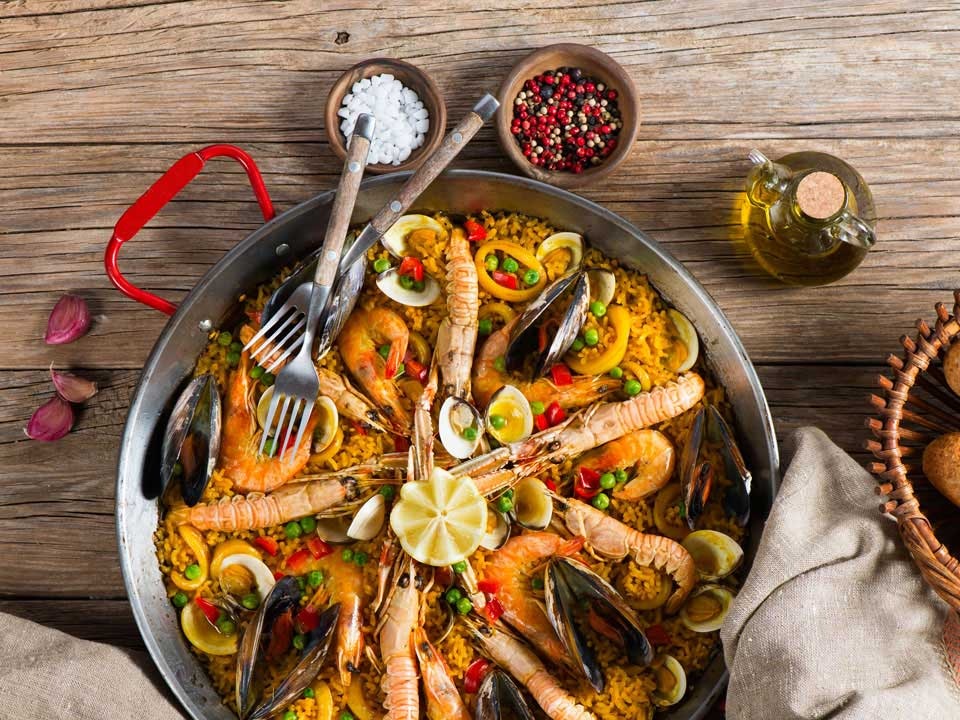 Samsung, Paella, Ron Blaauw, recept, koken Samsung, Paella, Ron Blaauw, recept, koken