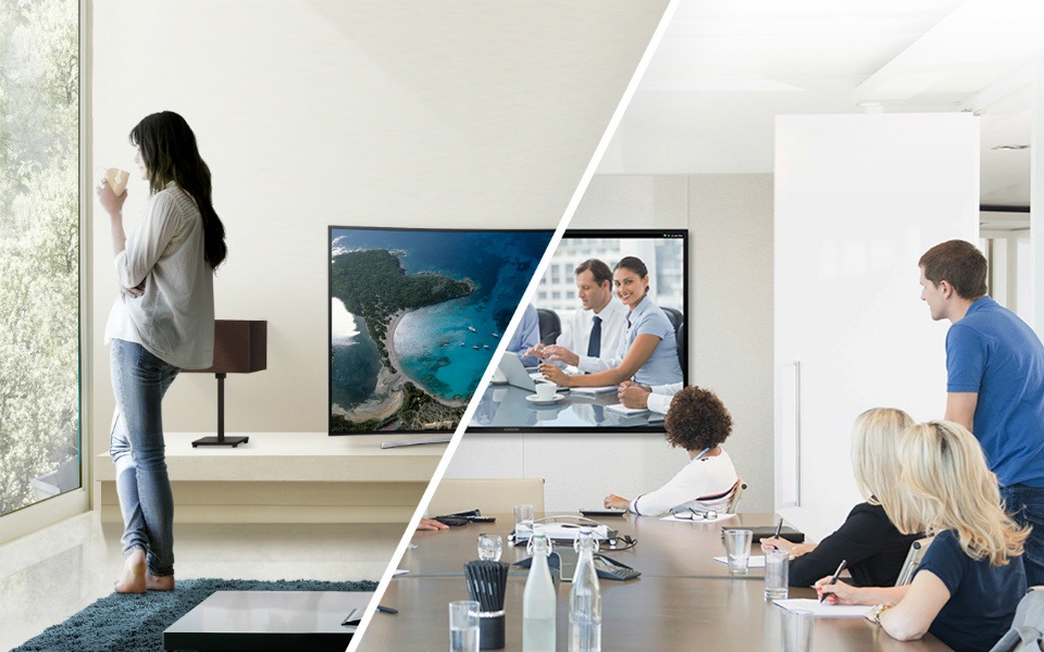 Professional Display is het ideale presentatiescherm Professional Display is het ideale presentatiescherm