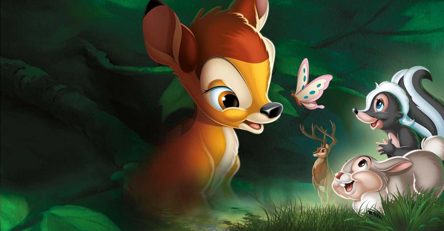 Afbeelding van de tekenfilm Bambi te zien op Disney+