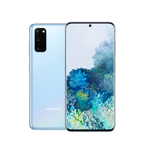 Galaxy S20 cloud blue