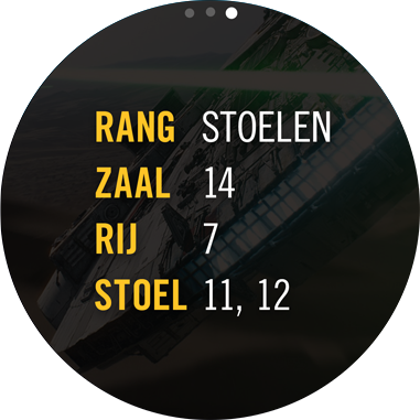 Een afbeelding van de Pathe watchface voor Gear S2