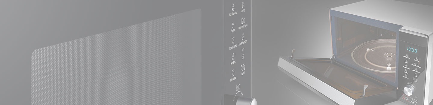 Samsung magnetron open met display