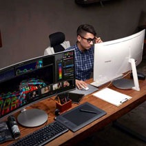 Curved monitor