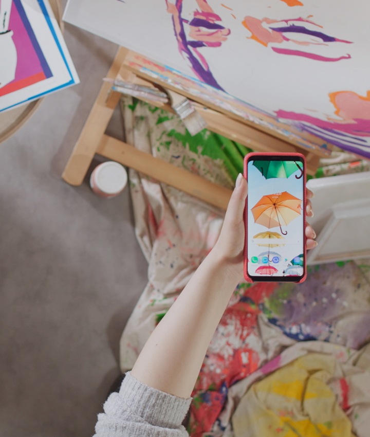vliegtuig smartphone