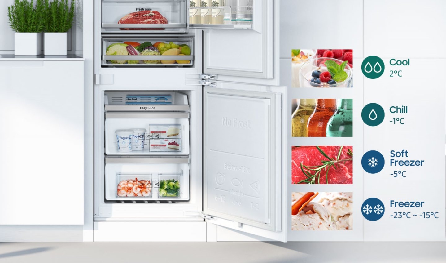 CoolSelect Inbouwkoelkast