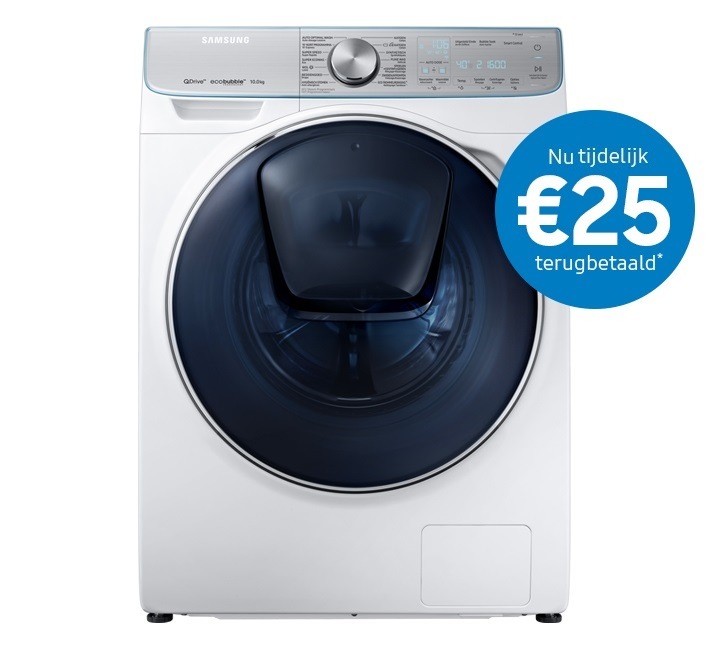 Samsung QuickDrive Wasmachine promotie