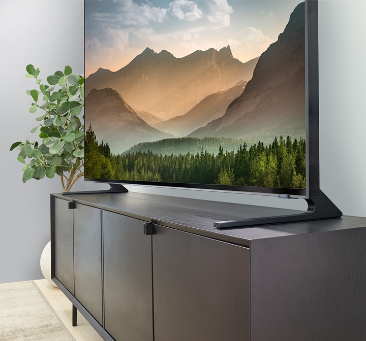 Samsung QLED TV woonkamer