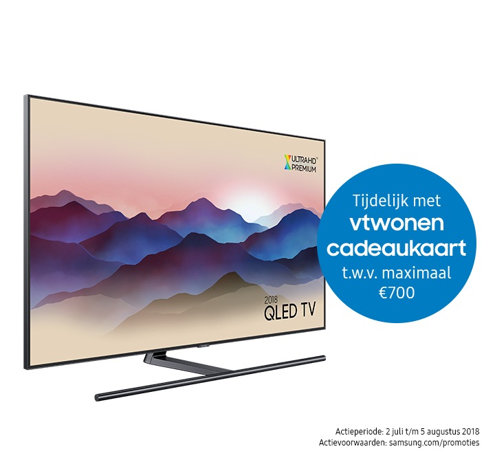 QLED TV Promotie 2018 vtwonen