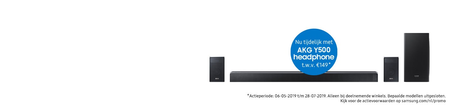 Samsung Cinematic Soundbar promotie