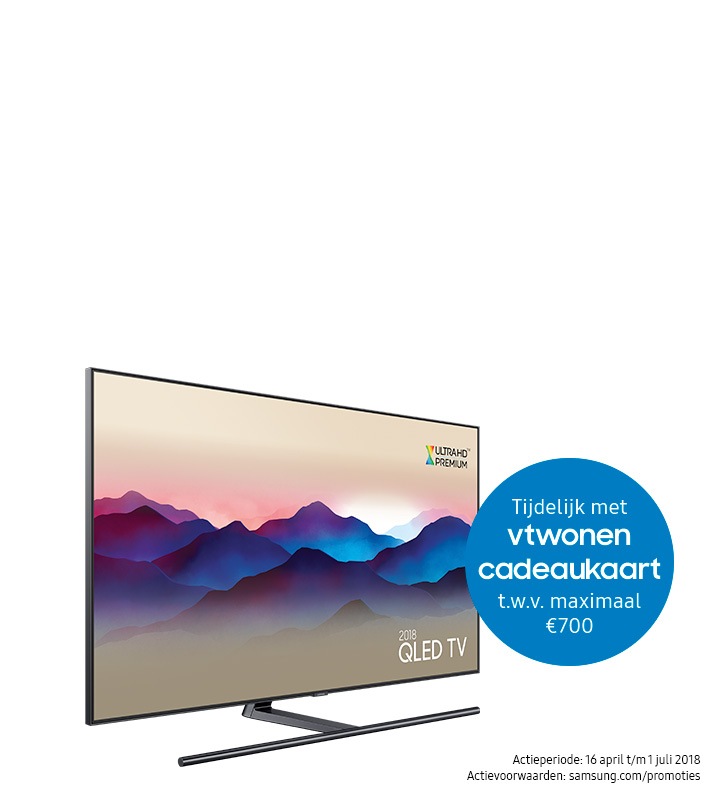 QLED TV Promotie vtwonen 2018