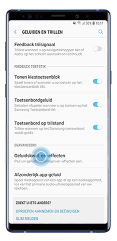 Tik Geluidskwalteit en -effecten