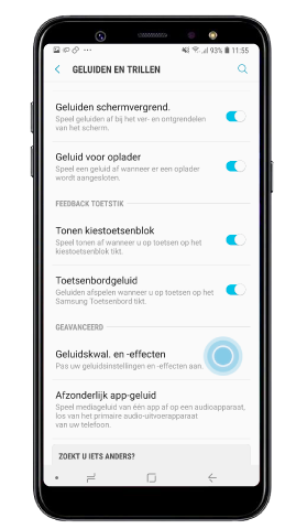 Dolby Atmos op mijn Galaxy A6 plus gebruiken, Geluidskwal. en -effecten