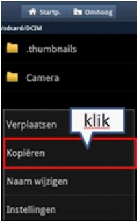 Hoe kopieer ik mijn foto’s van mijn telefoon naar mijn SD-kaart?